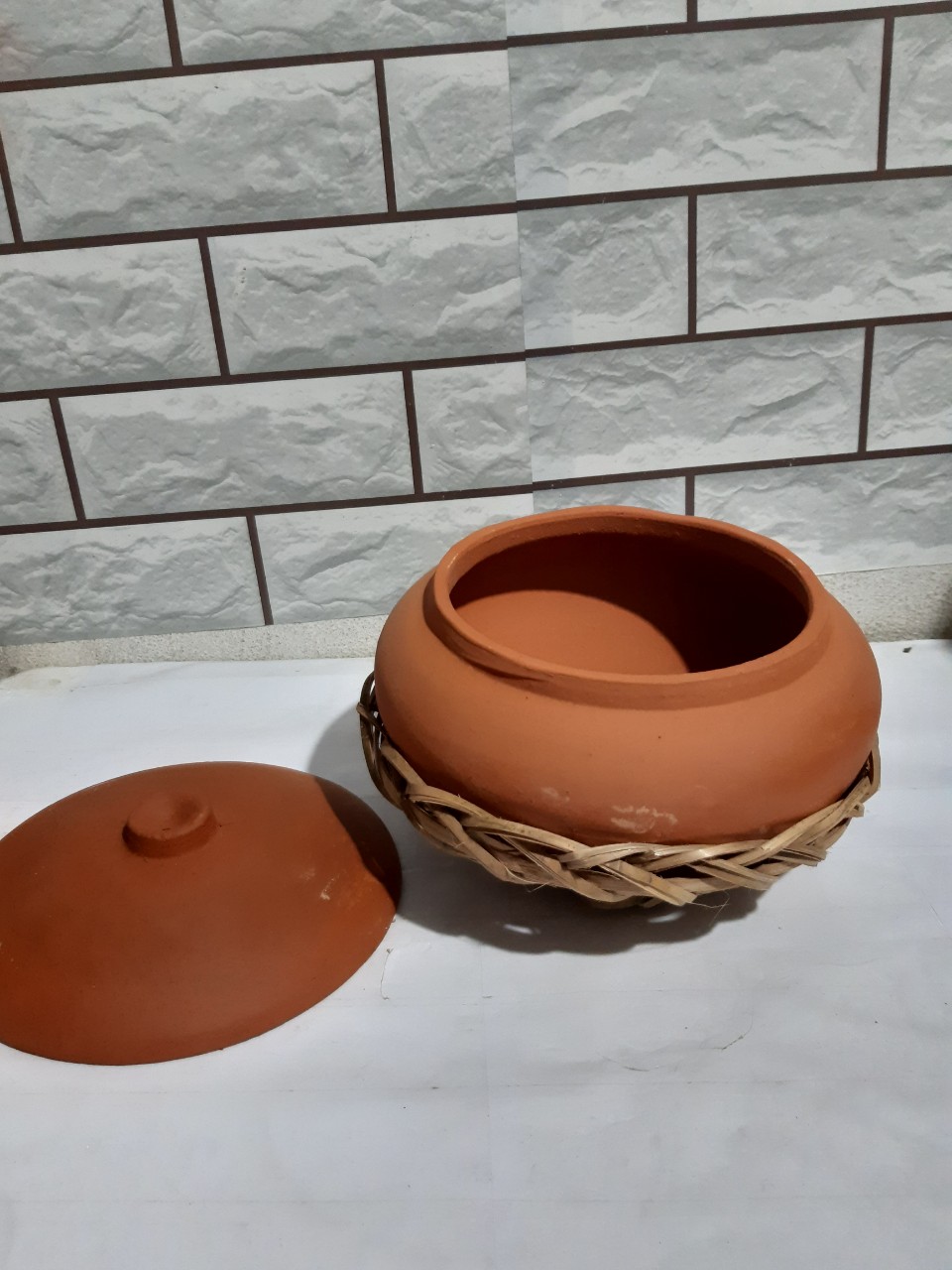 192. Combo niêu cơm và rế lót