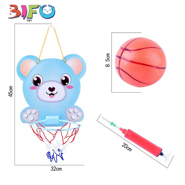 Bộ đồ chơi bóng rổ treo tường mini cho bé
