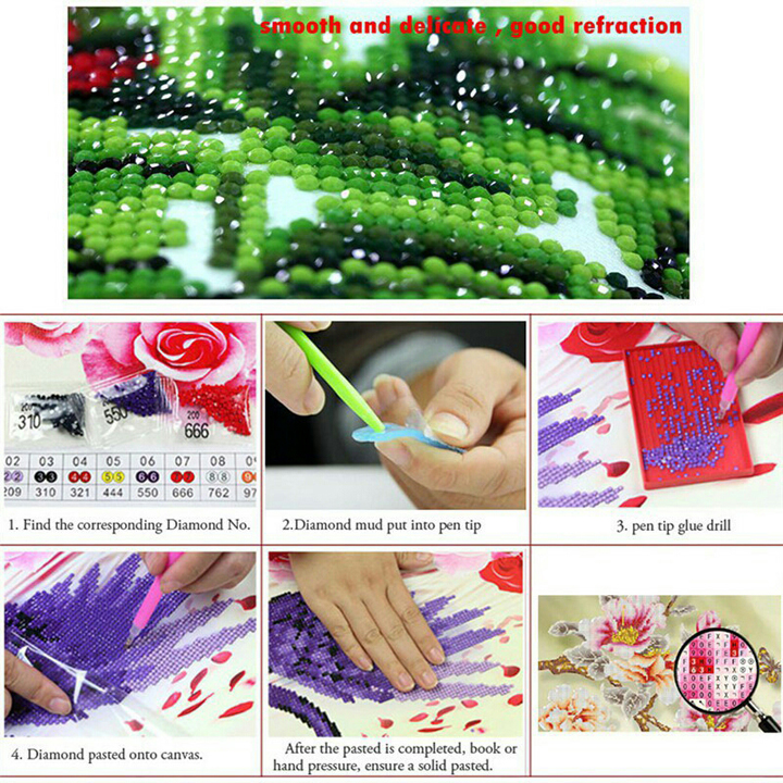 Tranh đính đá thuận buồm xuôi gió VS210 – Tự đính