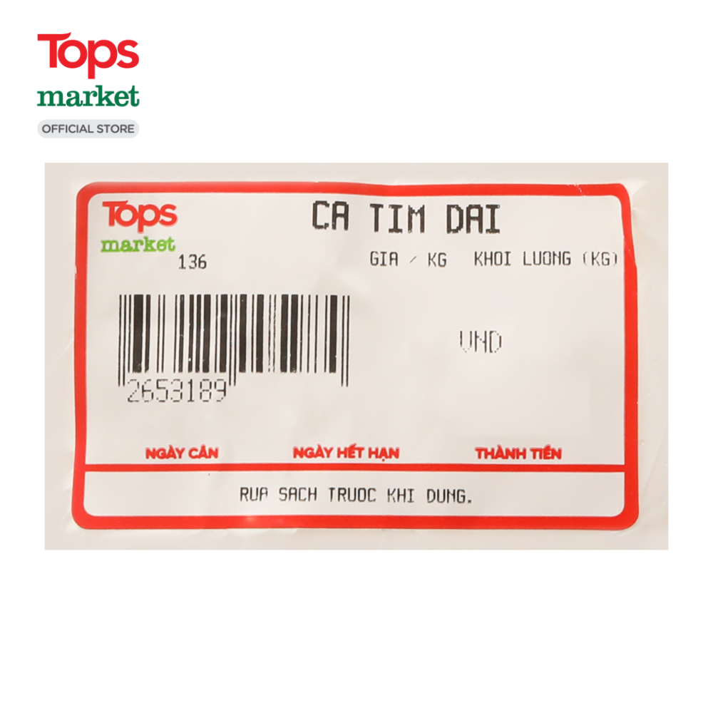 Cà Tím Dài 1Kg - Siêu Thị Tops Market
