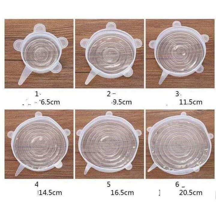 [nóng] SET 6 MIẾNG MÀNG BỌC SILICON SIÊU TIỆN ÍCH