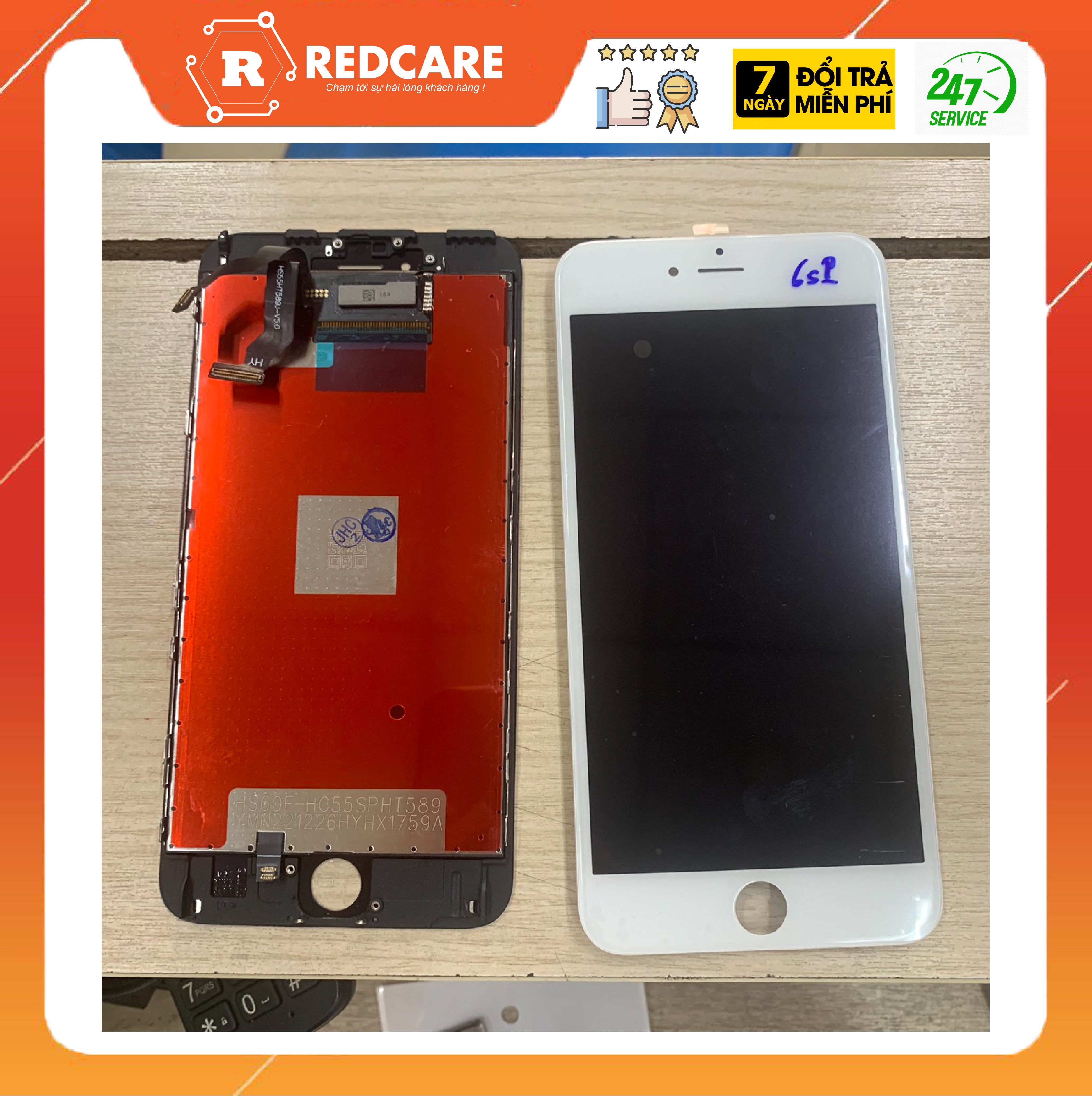 Màn hình linh kiện 6s plus
