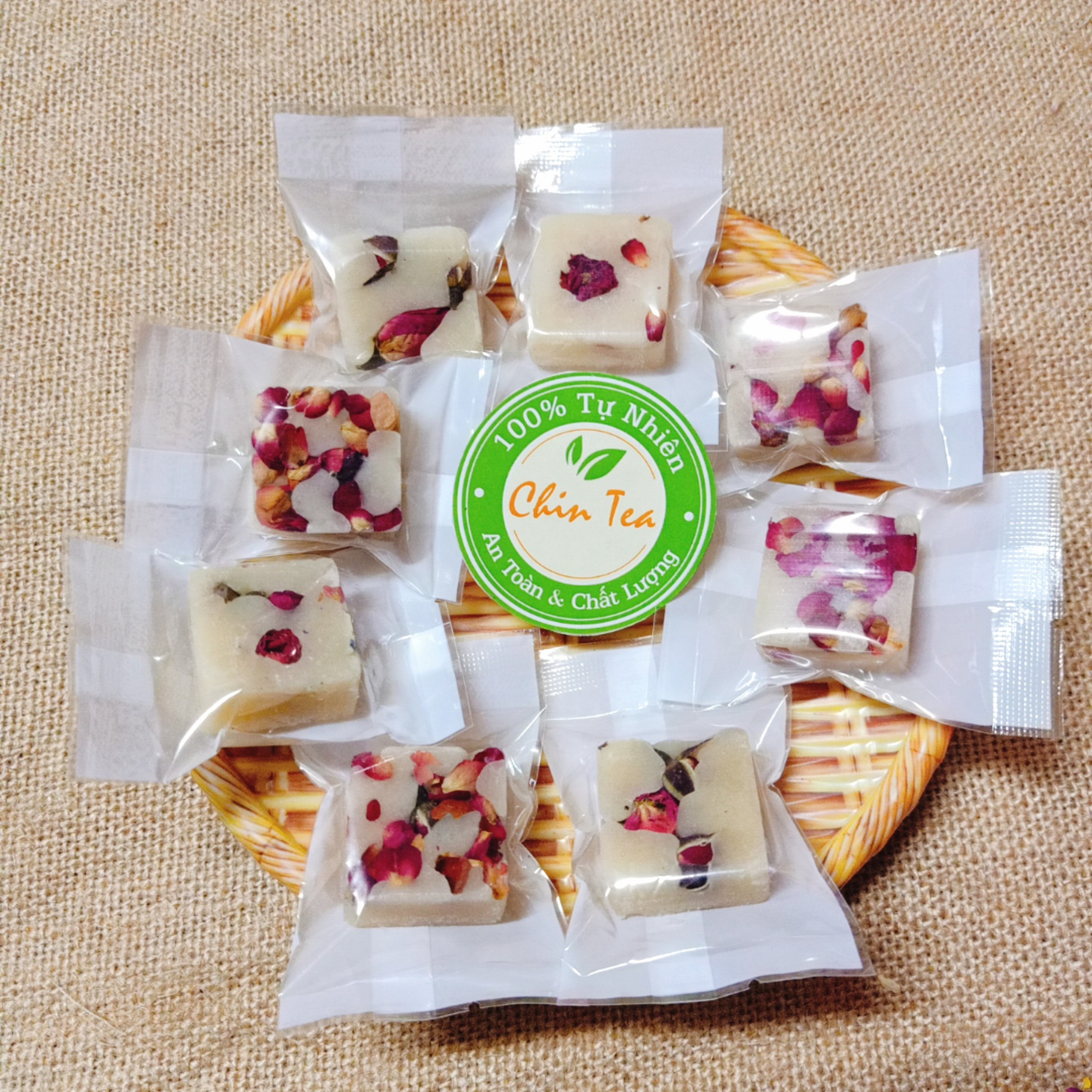 💥 (500G) TRÀ HOA HỒNG ĐƯỜNG PHÈN MẬT ONG