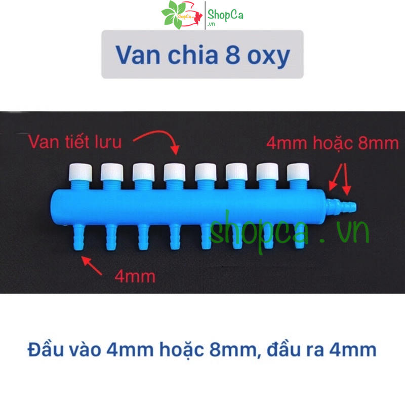 Chia oxy có van điều chỉnh