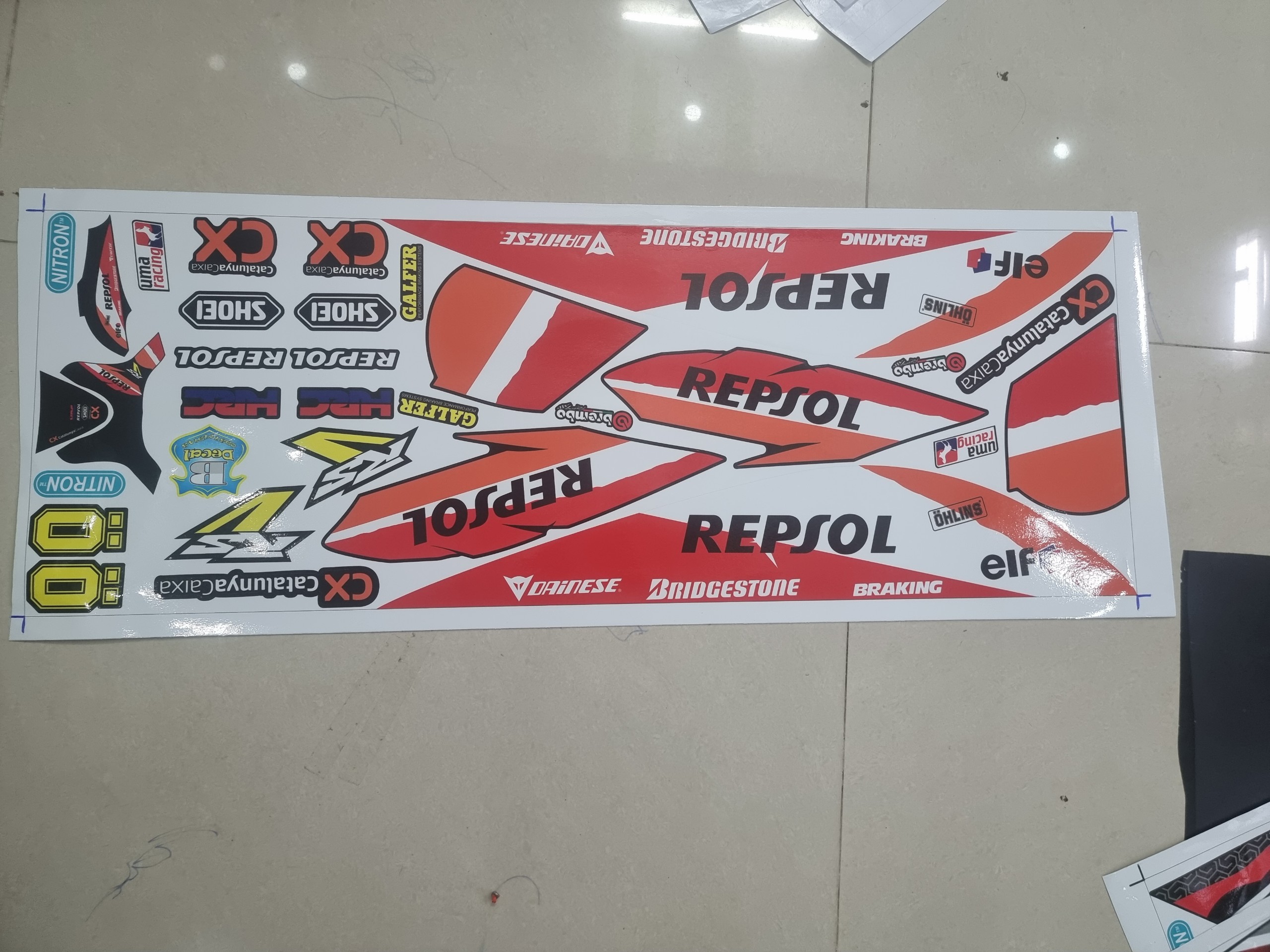 Tem xe mio classico yamaha mẫu repsol