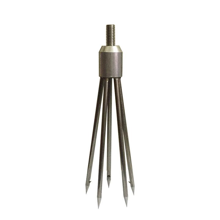 Dụng cụ bắt cá 5 chân có ngạch có cán 3M