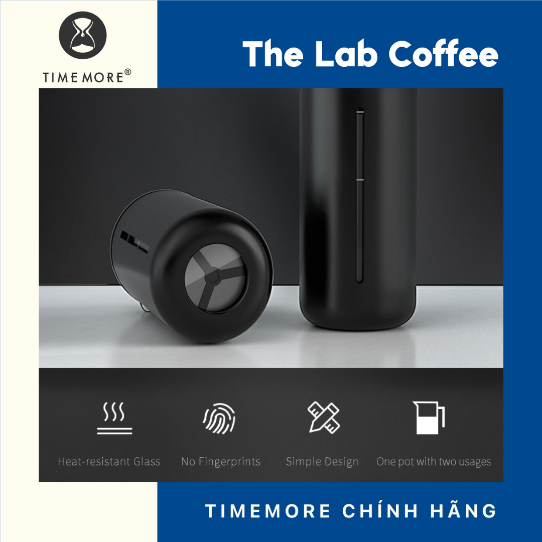 Bình pha cà phê French Press Timemore U - Dung tích 450ml