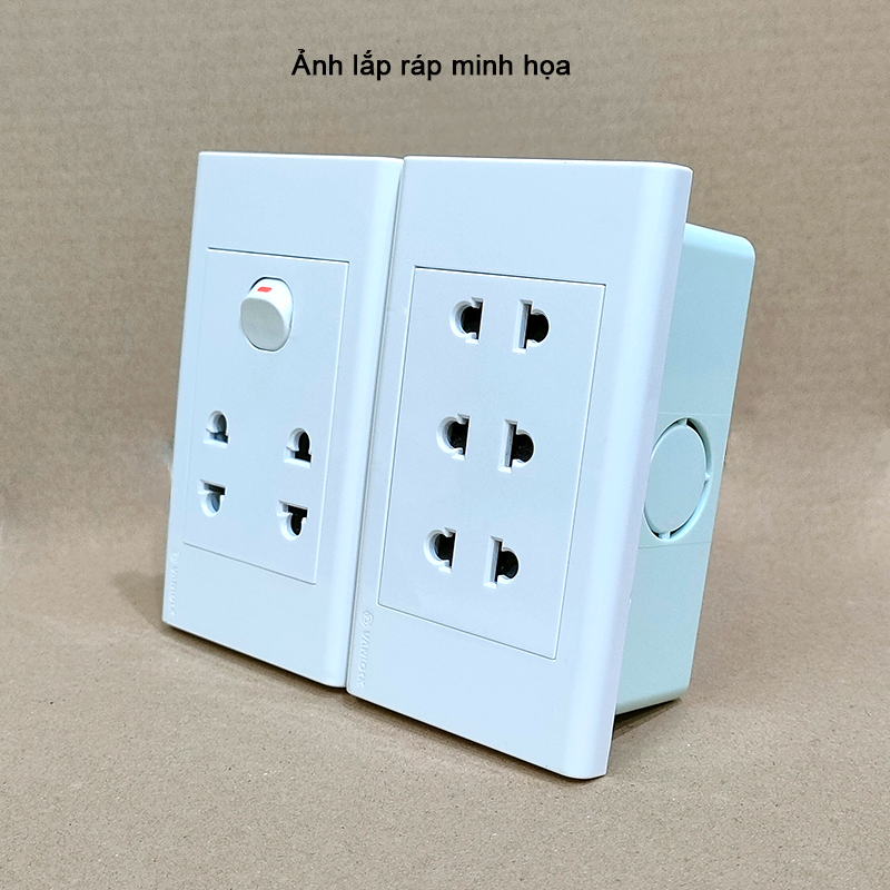 Đế âm Chống Cháy Sino đơn và đôi