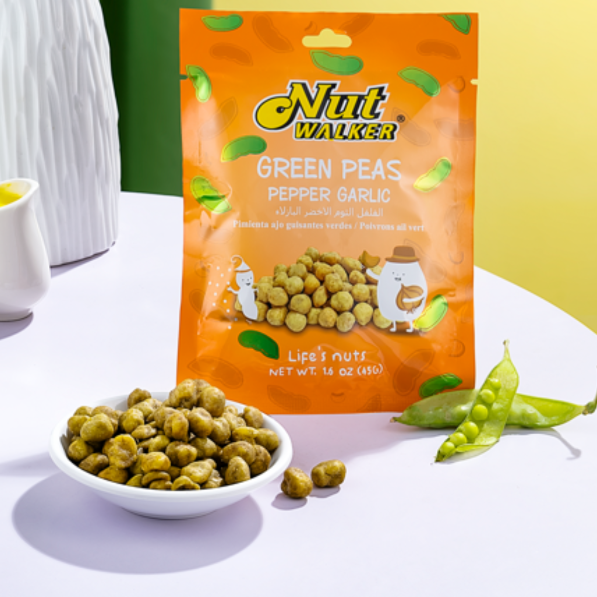 Đậu Hà Lan NUT WALKER - Vị Tiêu tỏi - 45g