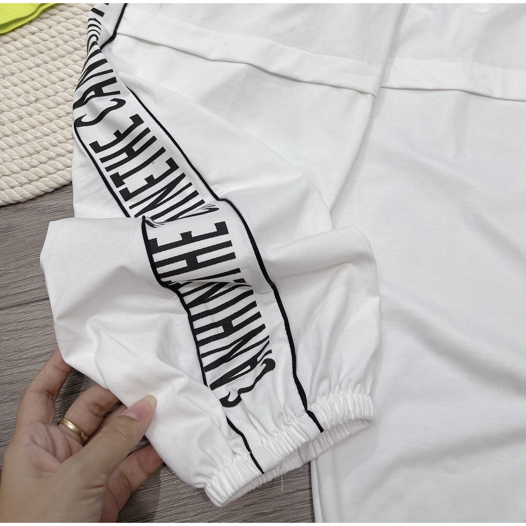 Set Croptop Bom Thụng Siêu Chất