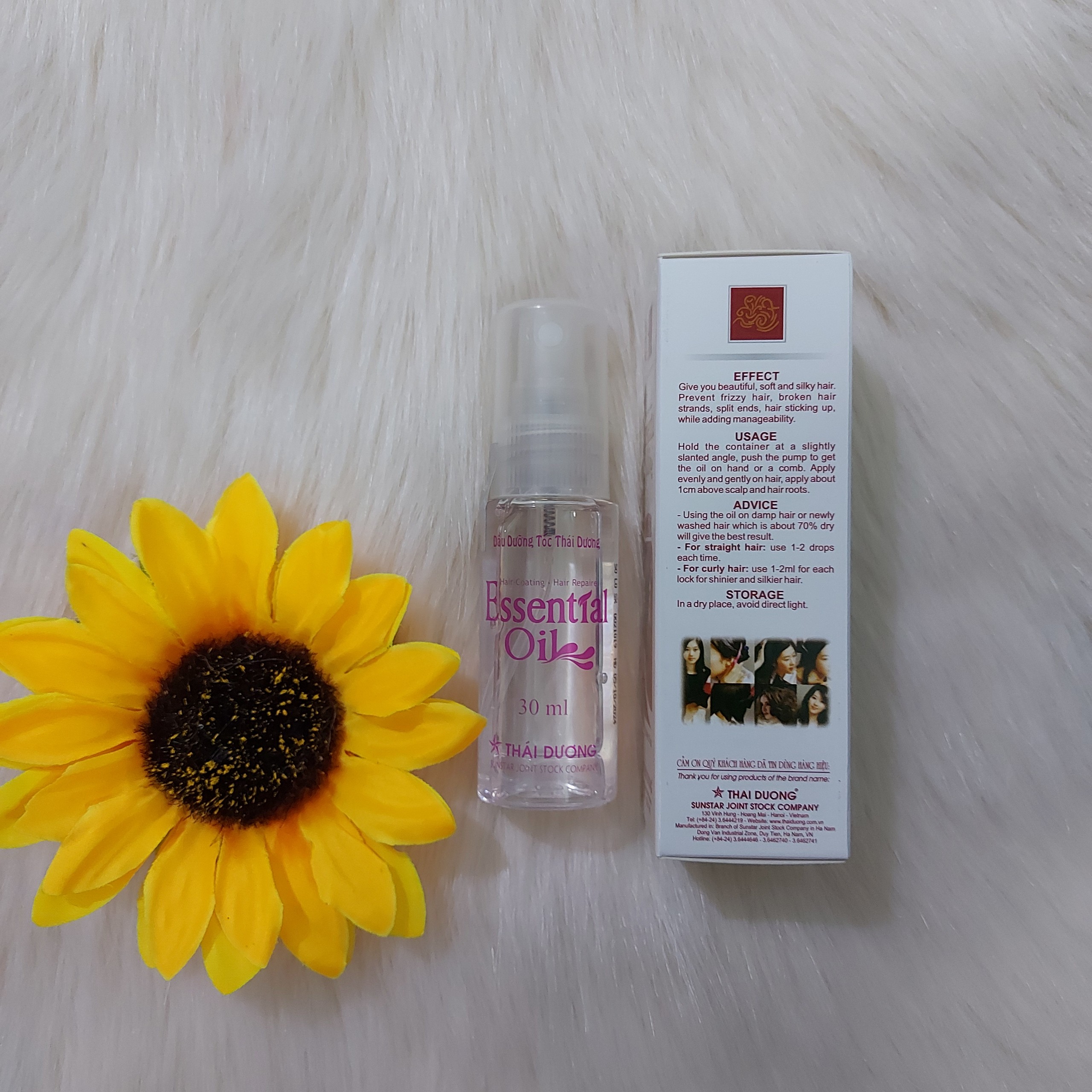 Dầu dưỡng tóc Thái Dương - 30ml
