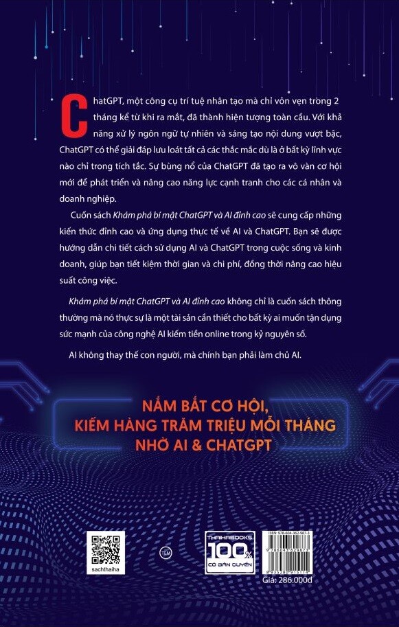 Sách - Khám phá bí mật ChatGPT và AI đỉnh cao