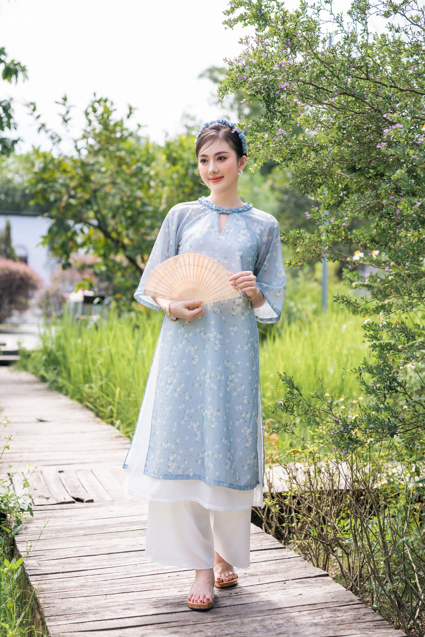 TIELA- Quần Áo Dài Trắng