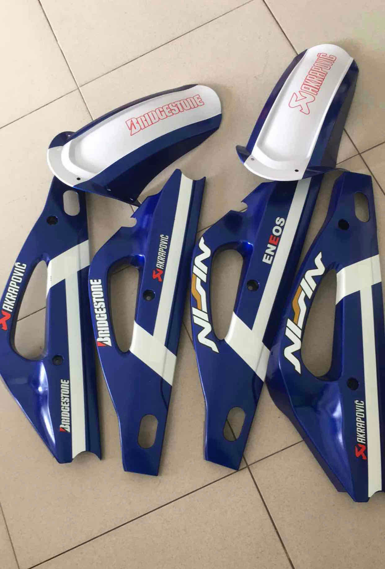 Ốp gấp sơn Exciter 150 SƠN ĐỦ MÀU