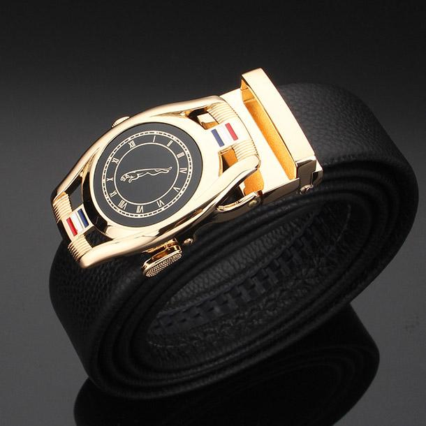 Thắt lưng/ dây nịt nam mặt đồng hồ độc lạ có túi hộp đựng theo kèm LOẠI 1