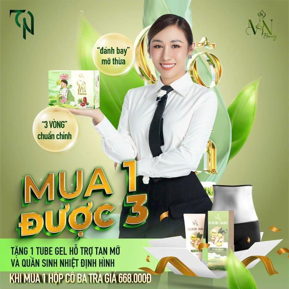 COMBO CÔ BA TRÀ TRÀ SEN ĐÔNG ANH CHÍNH HÃNG