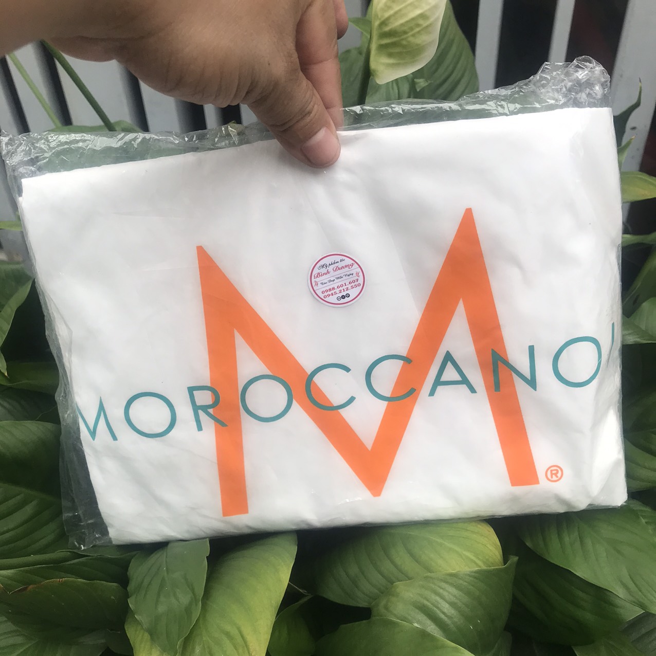 ÁO CHOÀNG CẮT CAO CẤP MOROCCANOIL NEW 2023.