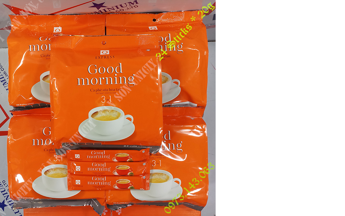 Cà Phê Sữa 3in1 Trần Quang 20g x 24 gói