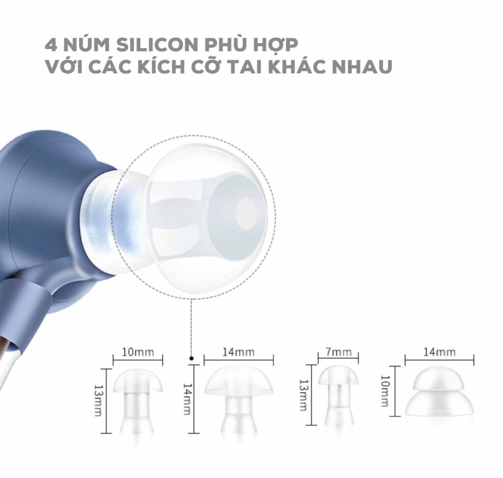 Máy Trợ Thính, Tai Nghe Trợ Thính Không Dây VHP 1204