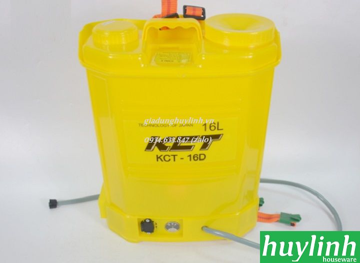 [HCM]Bình xịt điện phun thuốc trừ sâu KCT 16D - 16 lít