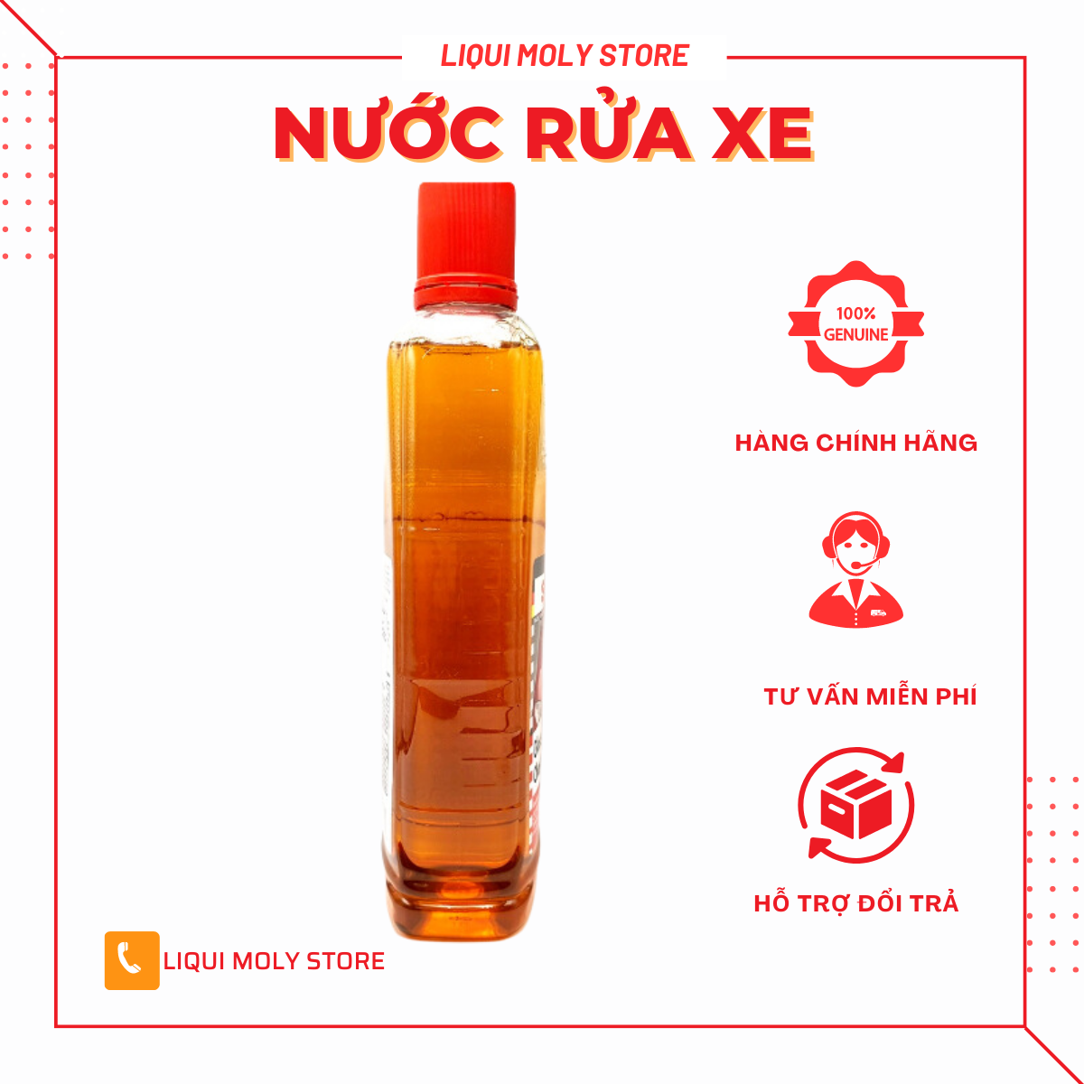 Nước Rửa Xe Sonax Gloss Shampoo 1L