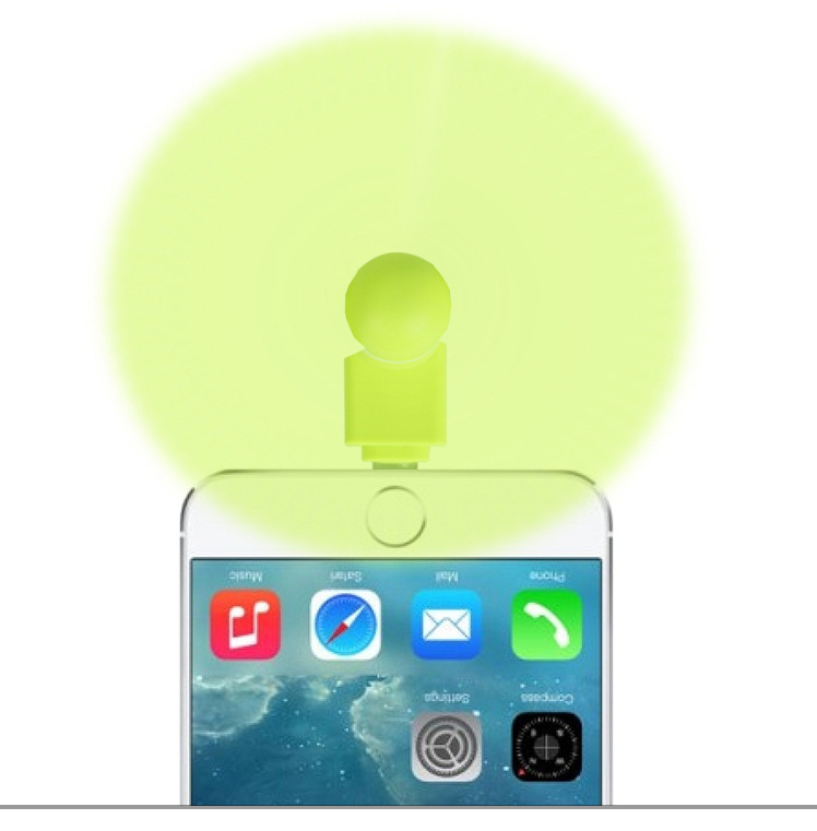 Quạt mini IOS iphone mini quạt mát siêu dễ thương