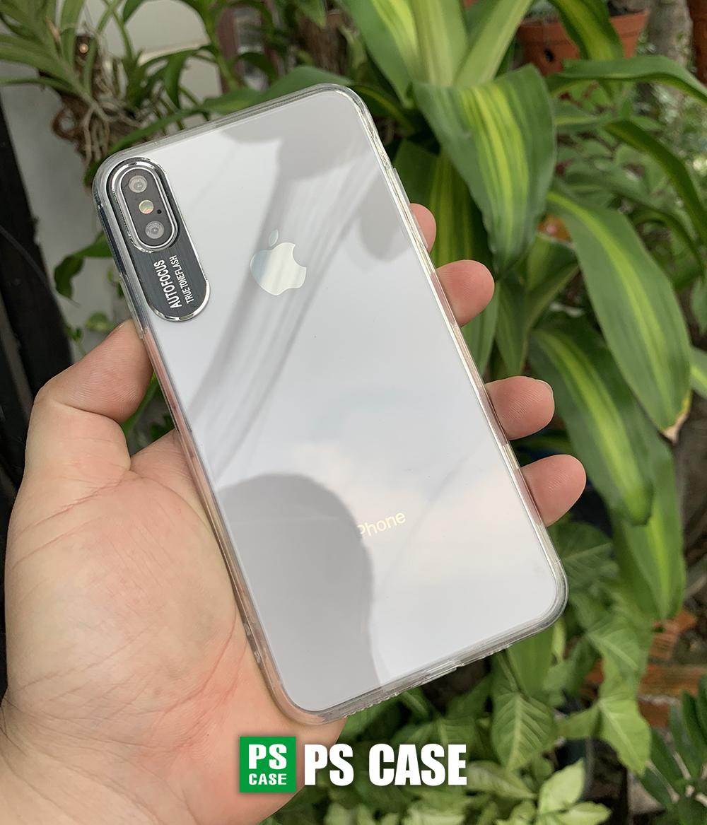 Ốp lưng bảo vệ camera dành cho iPhone XS Max - Màu đen - PS Case phân phối