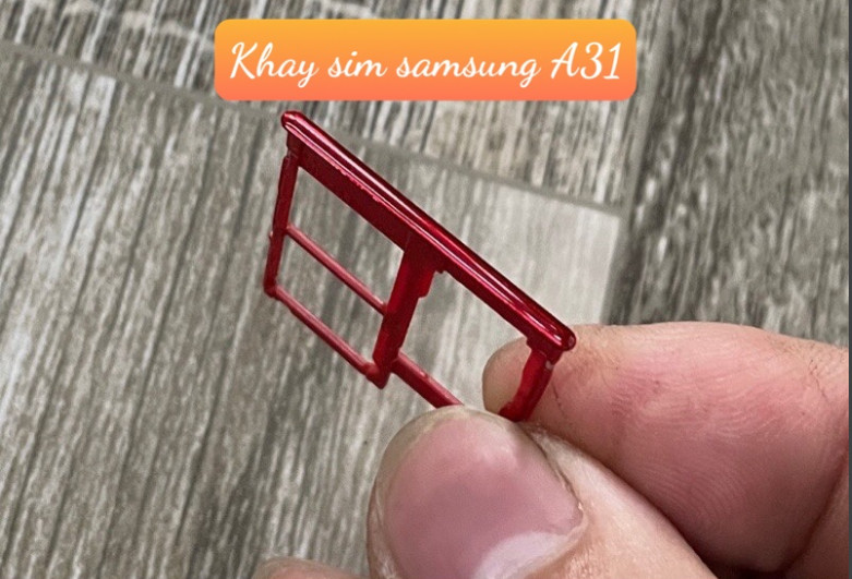 Khay sim samsung A31- khay thay thế