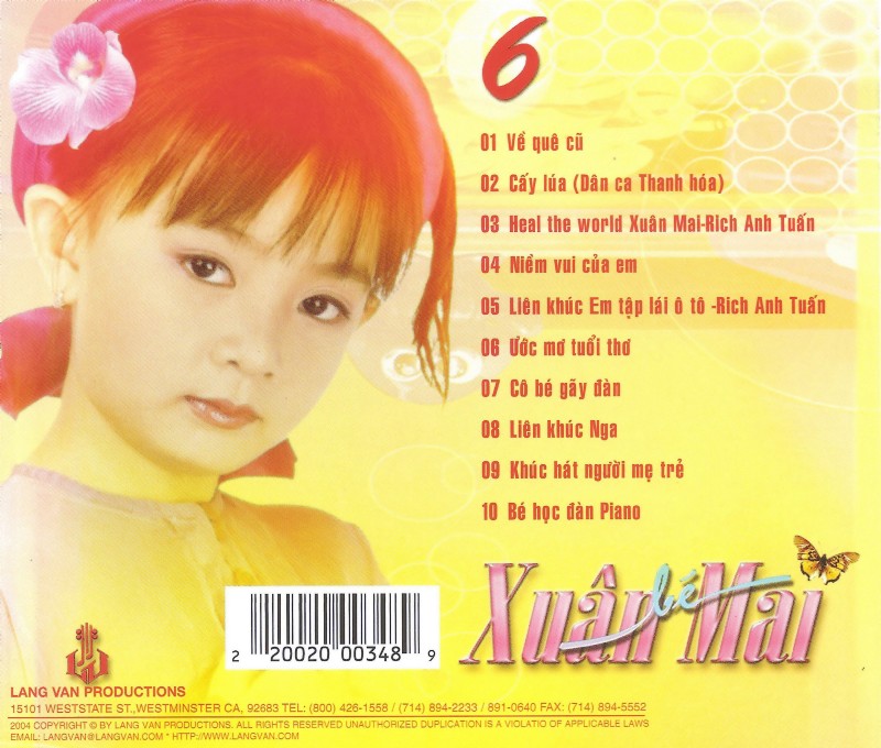 LVCD 348 - Xuân Mai 6 - Con cò bé bé