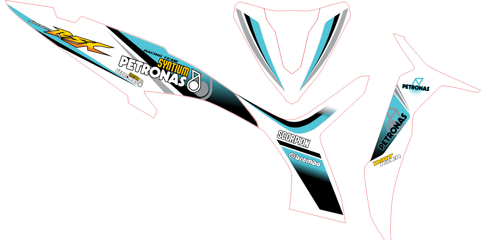 Tem xe wave rsx 2014 petronas