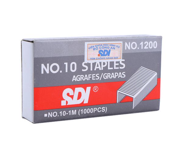 Combo 2 hộp Kim bấm số 10 đủ thương hiệu