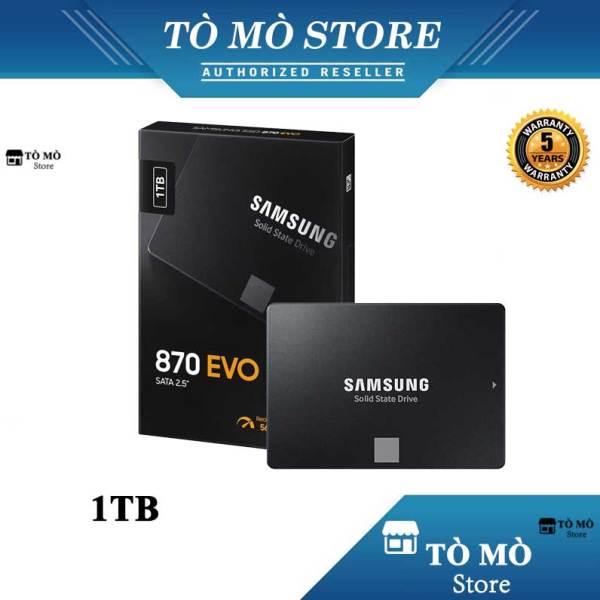 Bảng giá [HCM]Ổ cứng SSD Samsung 870 EVO 1TB 2.5-Inch SATA III - Bảo hành 5 năm Phong Vũ