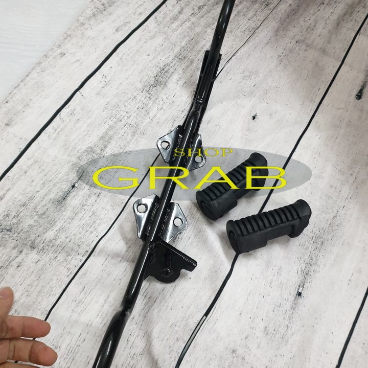 Gác chân gập gù [ TẶNG 2 BÊN CAO SU ] xe DREAM - WAVE / Gác chân giữa