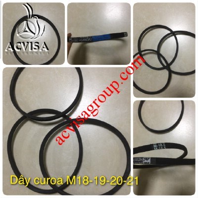 Dây Curoa máy giặt lồng đứng (cửa mở bên trên) loại M18, M18.5, M19, M19.5, M20, M20.5, M21, M21.5