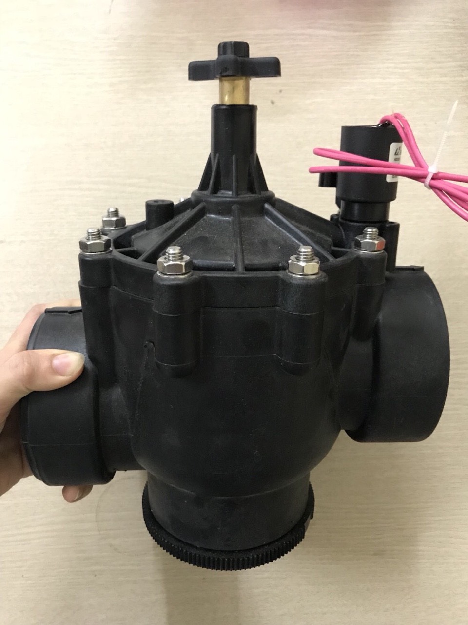 [HCM]Van điện từ chống nước phi 90mm điện 220v