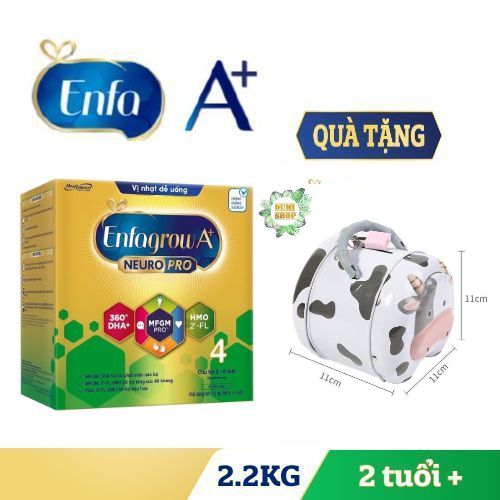 Sữa bột enfagrow a+ 4 hộp giấy 2.2kg