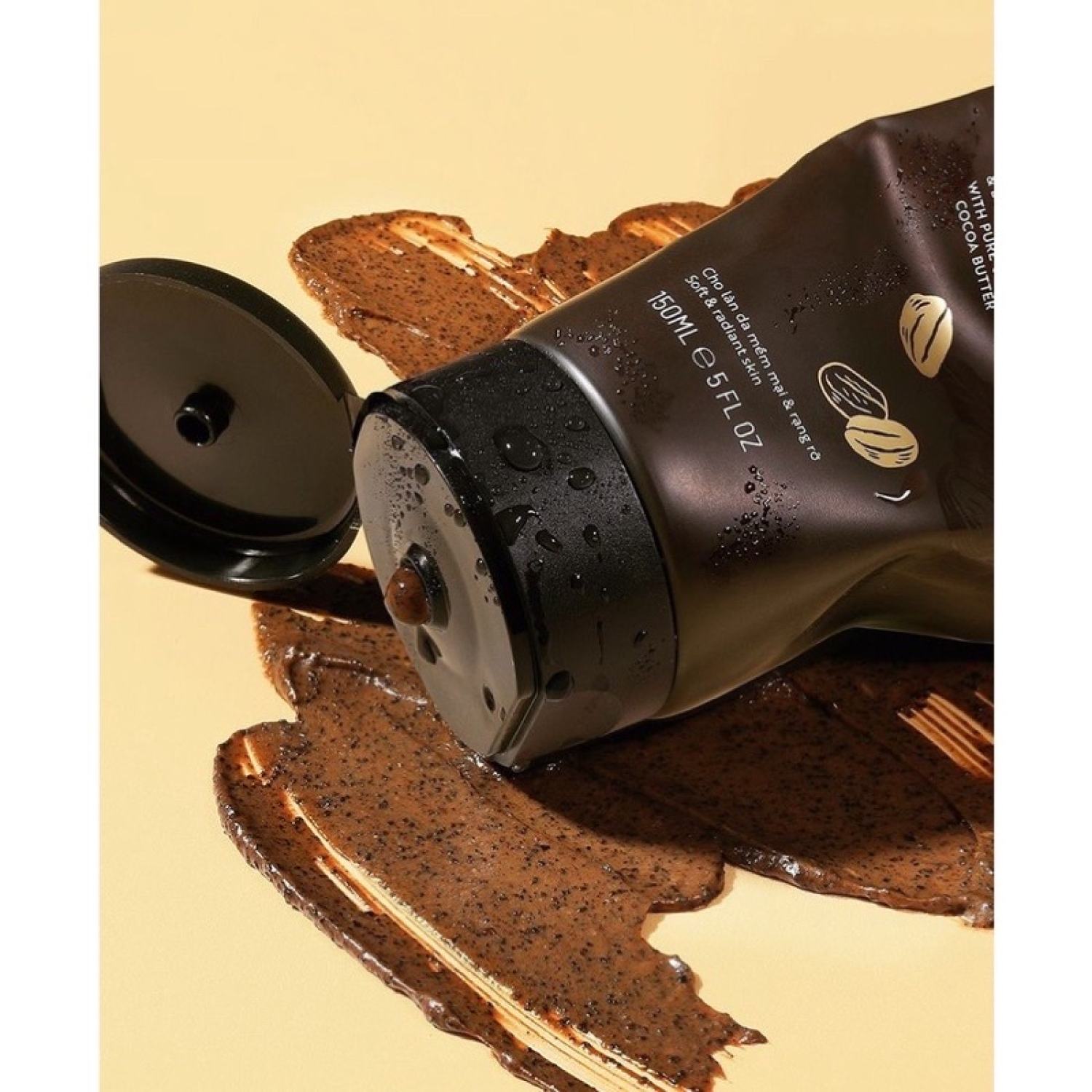 Cà Phê Đắk Lắk Làm Sạch Da Chết Mặt 150ml (Dak Lak Coffee face polish)