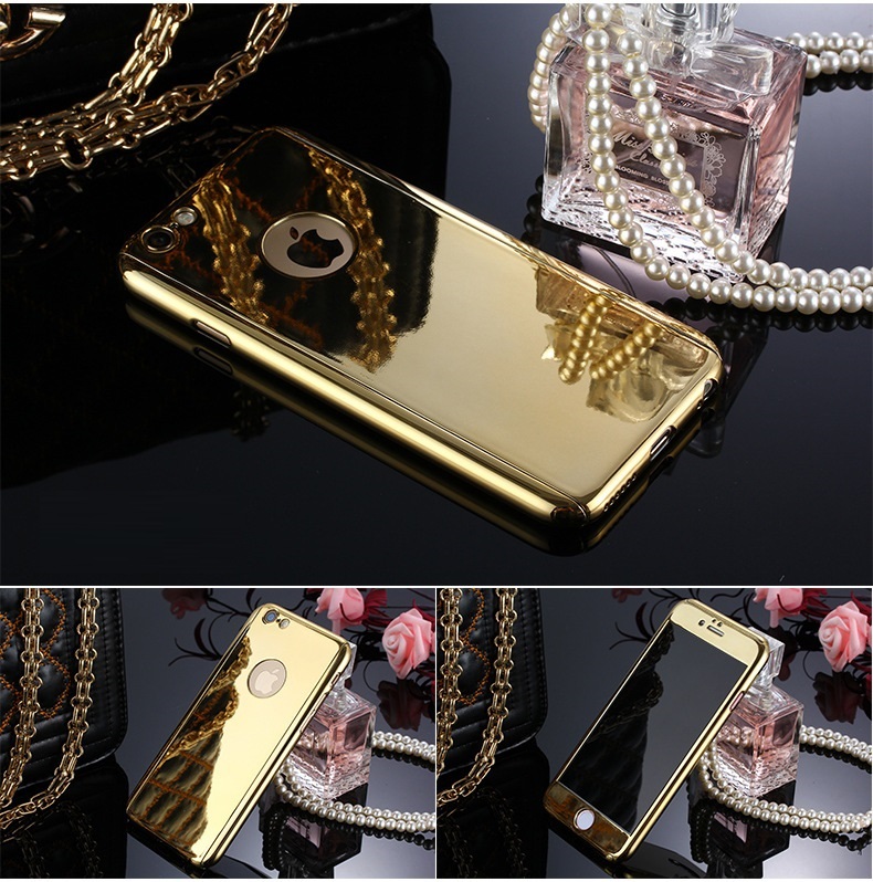 Ốp lưng 2 mặt tráng gương iPhone 5/5s, 6/6s, 6/6s plus, 7/8 , 7/8 Plus