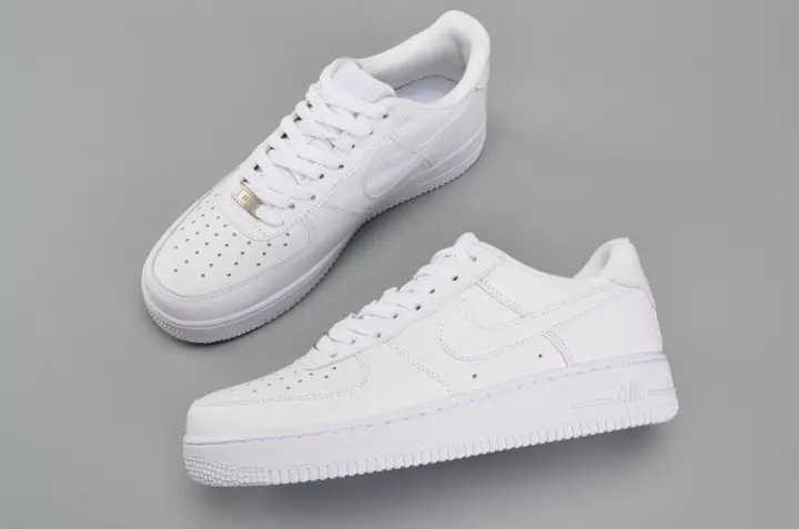 nike air force 1 all white low