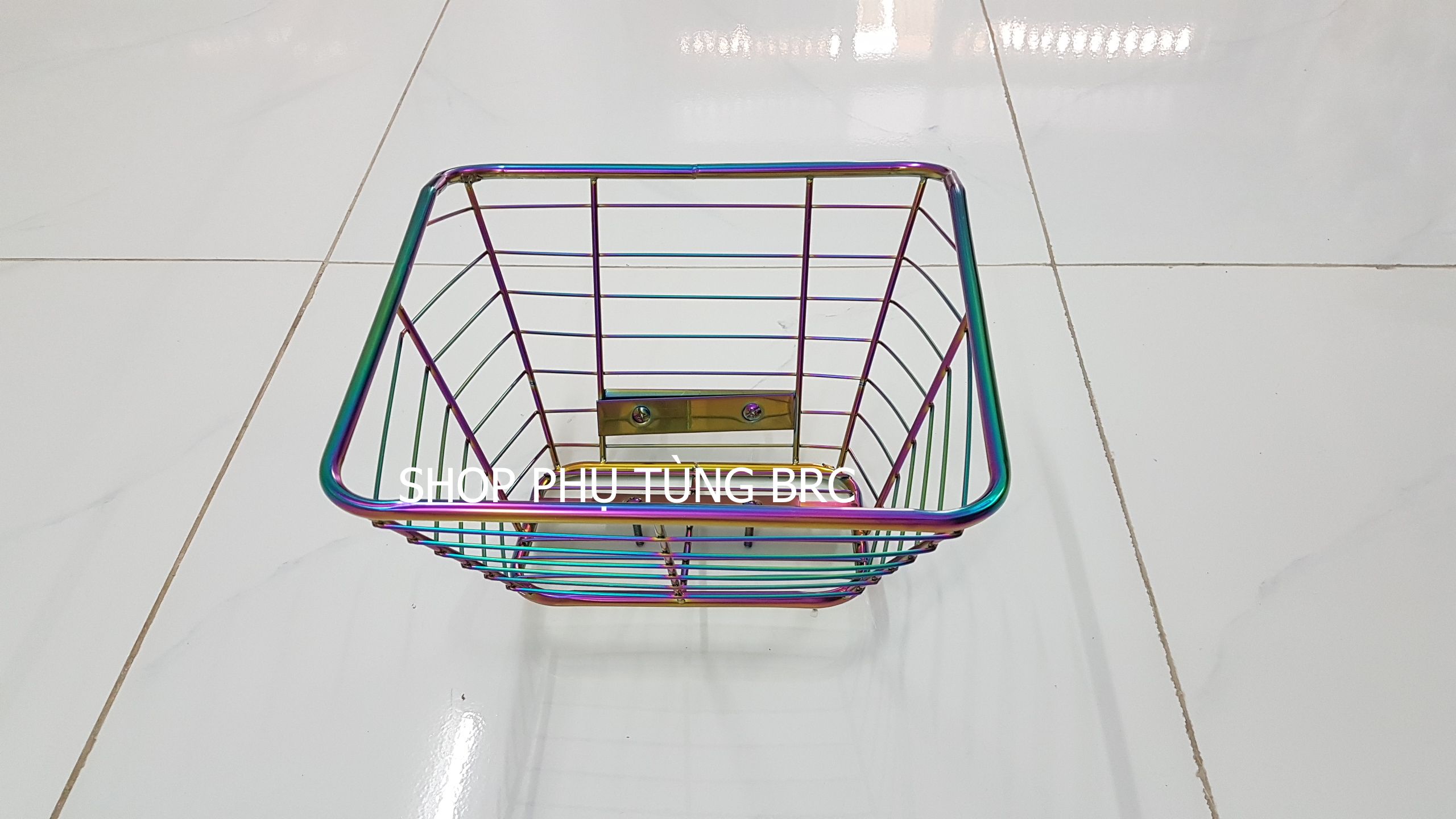 Rổ titan để hàng xe DREAM.