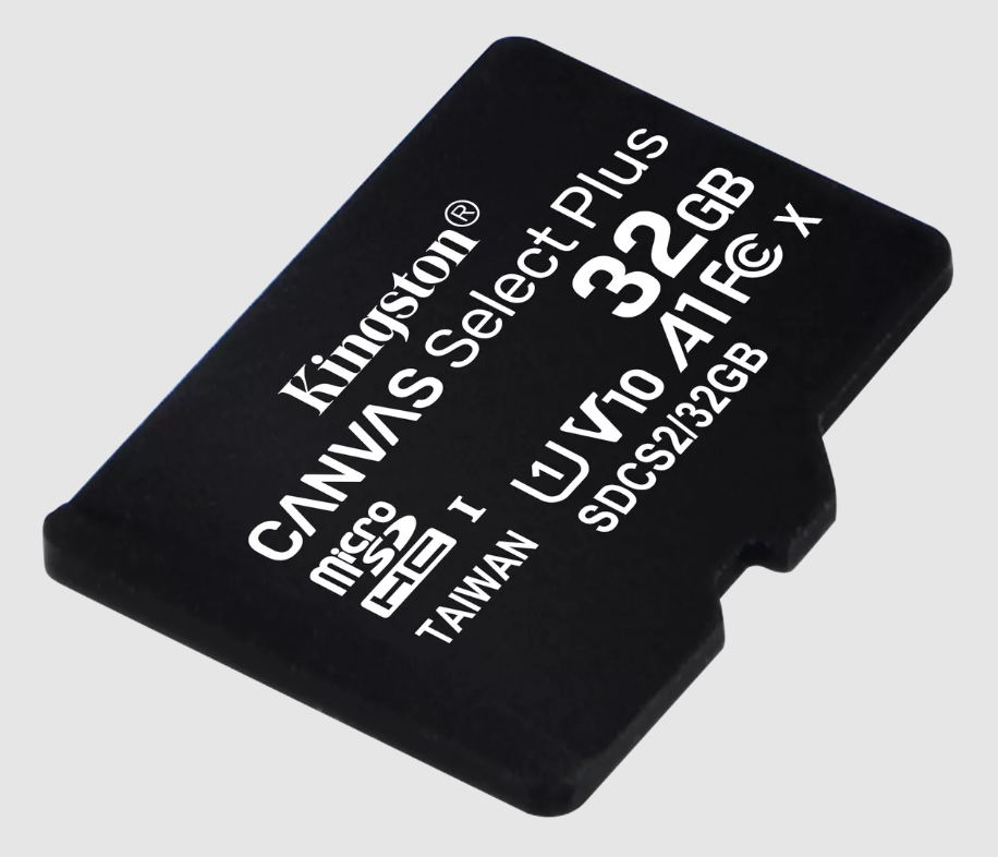 Thẻ nhớ MicroSD KINGSTON Canvas Select Plus 32GB, Tốc độ UHS-I Class 10 lên đến 100 MB/s - Hãng Phân Phối Chính Thức