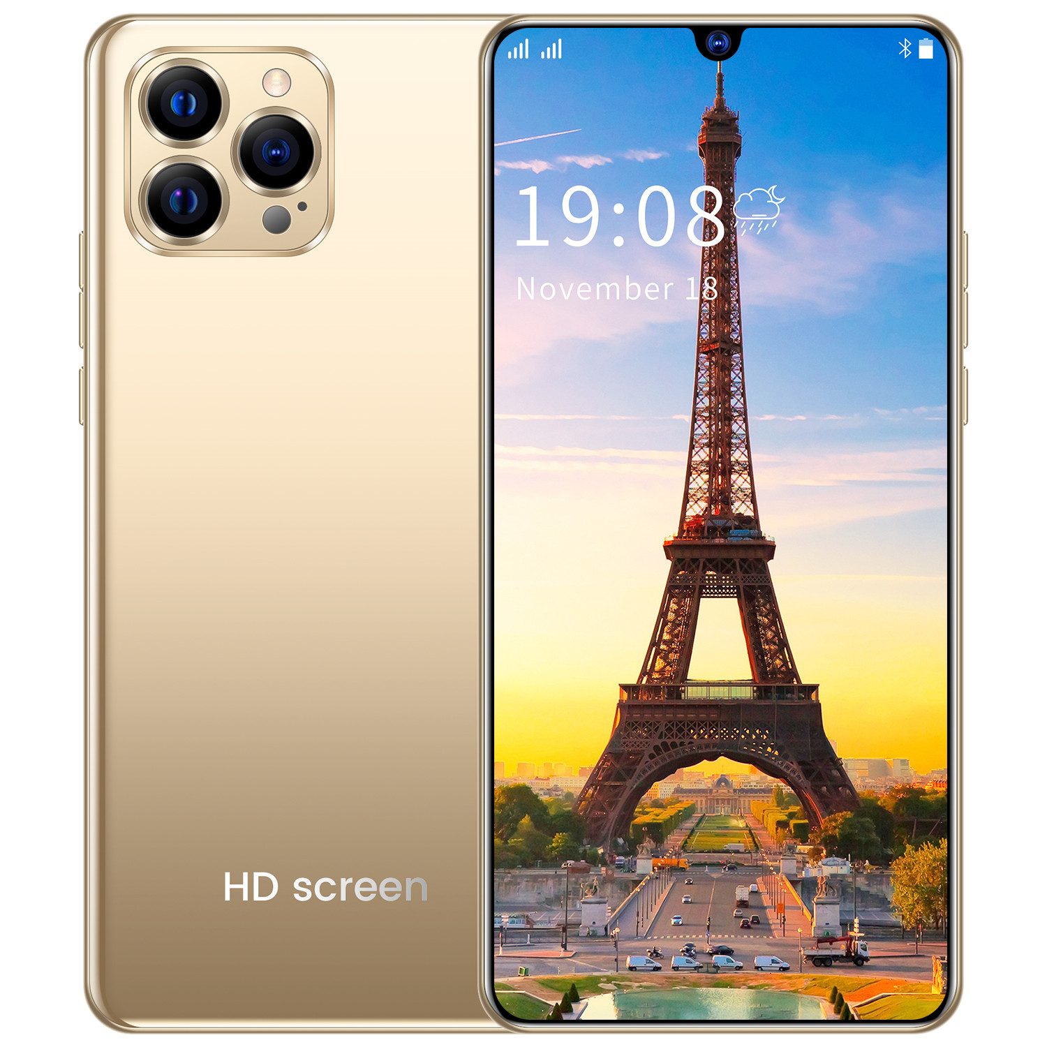 Lphone12 Pro Max cheap affordable phone Full HD 6.5 inch ram Android phone camera battery 4100mAh call play game watching TV smart phone, genuine phone cheap