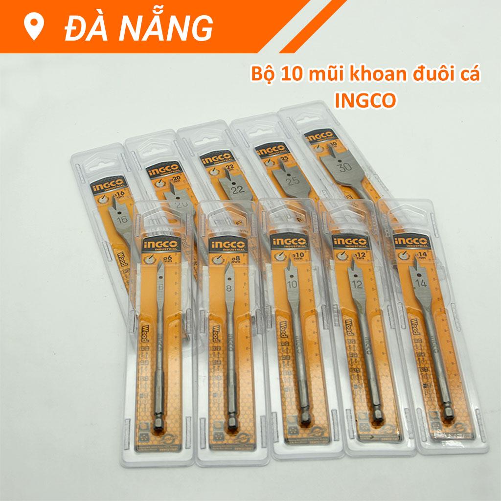 Mũi khoan khoét gỗ đuôi cá Ingco