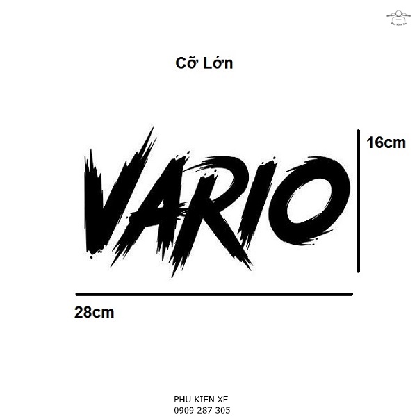 Tem Dán Vario Siêu Đẹp Cho Xe Máy