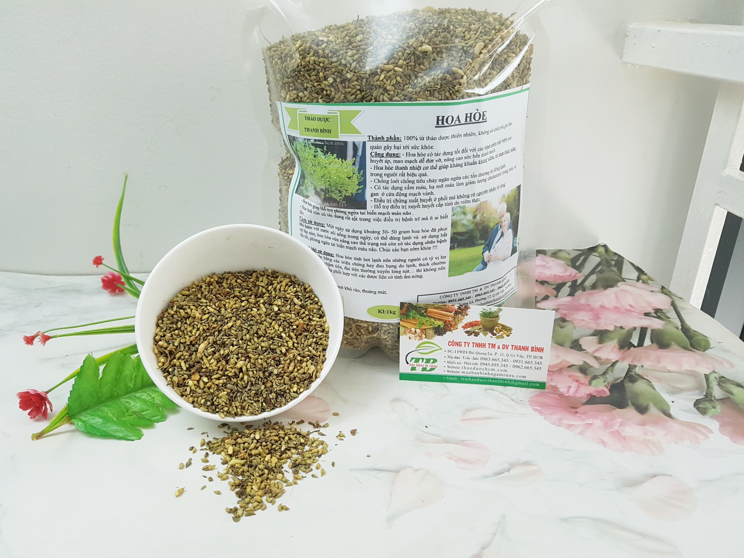 Hoa Hòe Khô 500G Loại Đặc Biệt - Đông Y Thanh Bình
