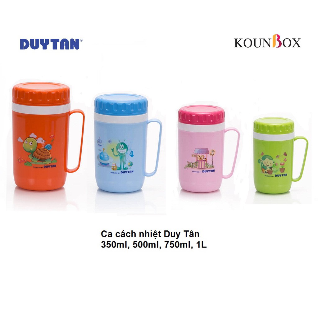 Ca cách nhiệt Duy Tân 350ml, 500ml, 750ml, 1L