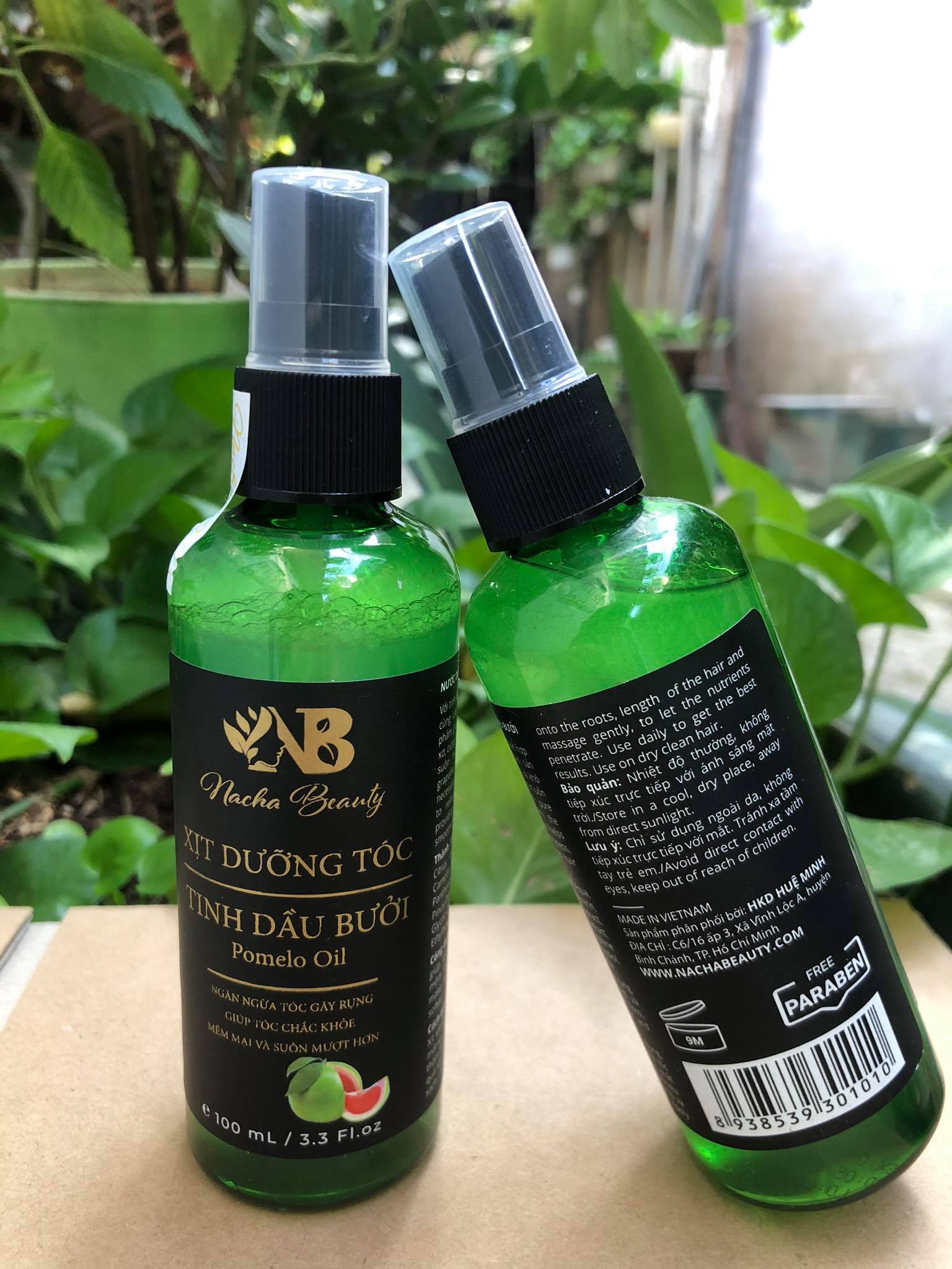 [HCM]Xịt tóc bưởi dưỡng tóc Pomelo trị rụng tóc kích thích mọc tóc 100ml