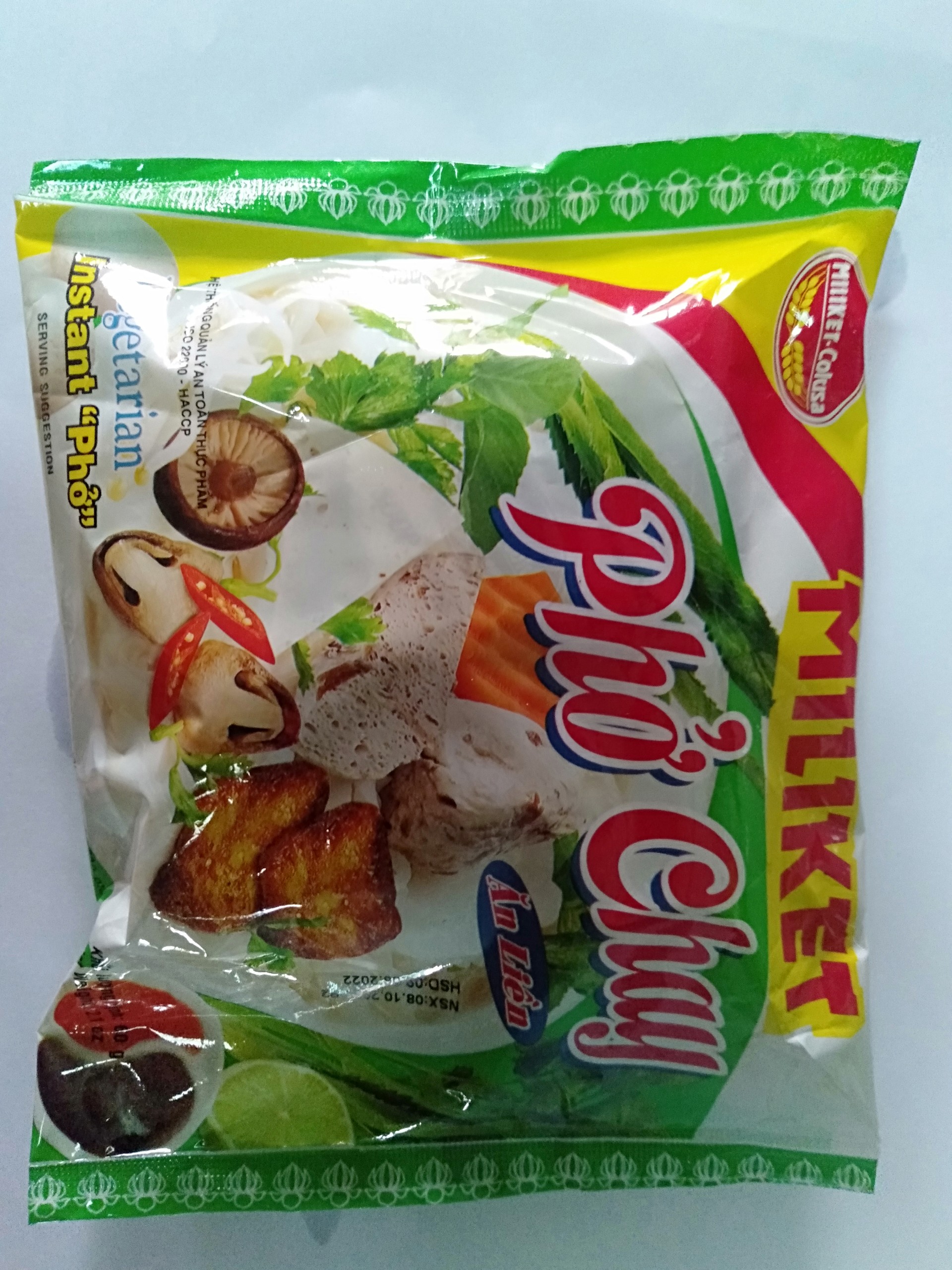 Phở Chay Miliket (thùng 30 gói)