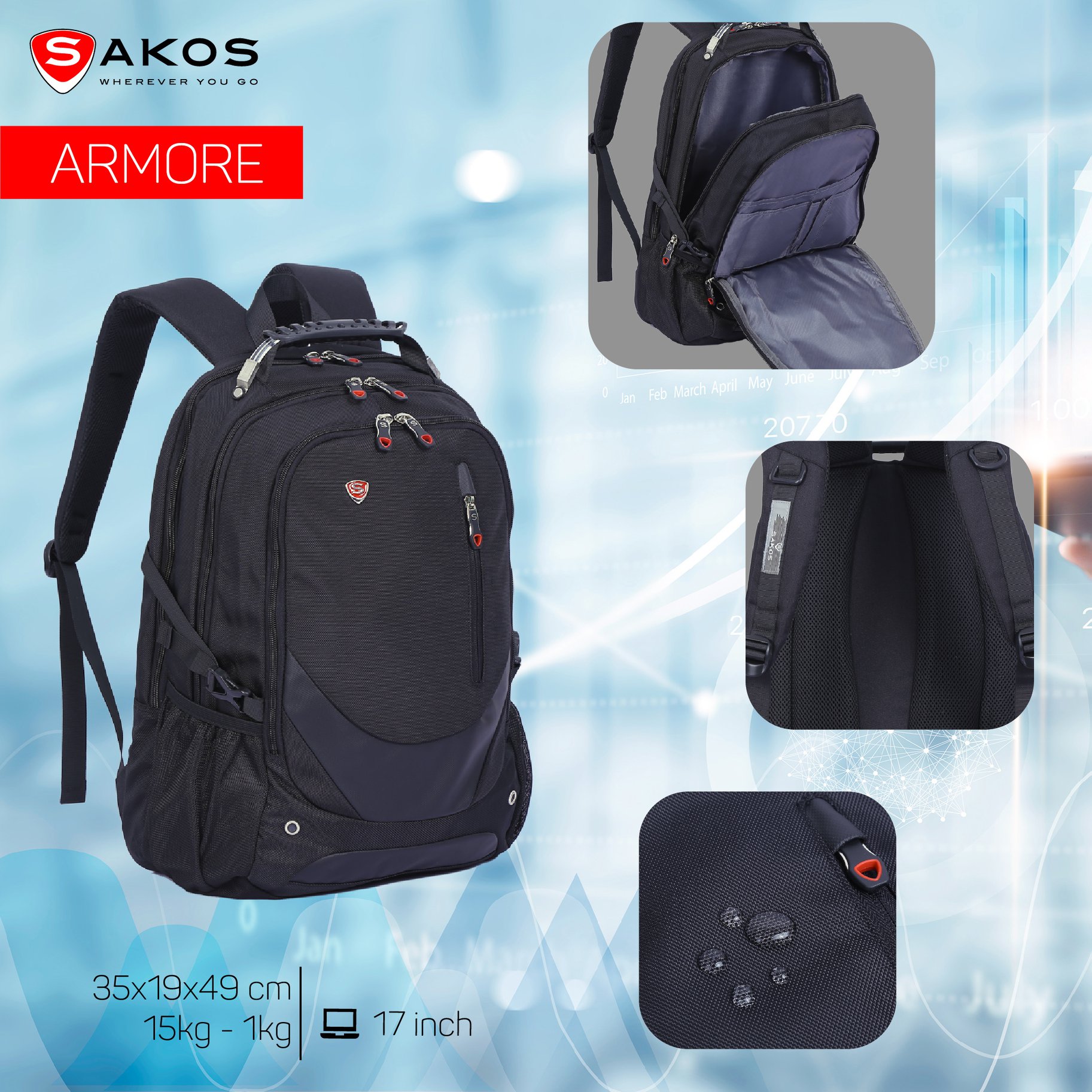 [HCM]BALO THÁM HIỂM SAKOS ARMORE