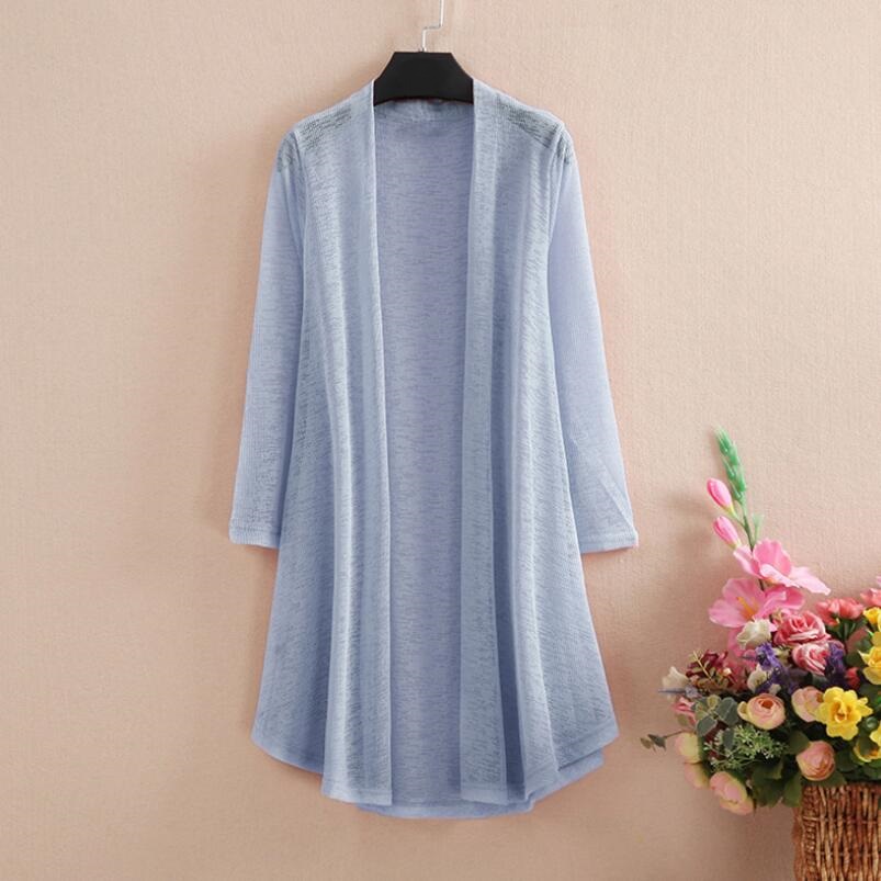 Áo khoác cardigan form dài, sang trọng